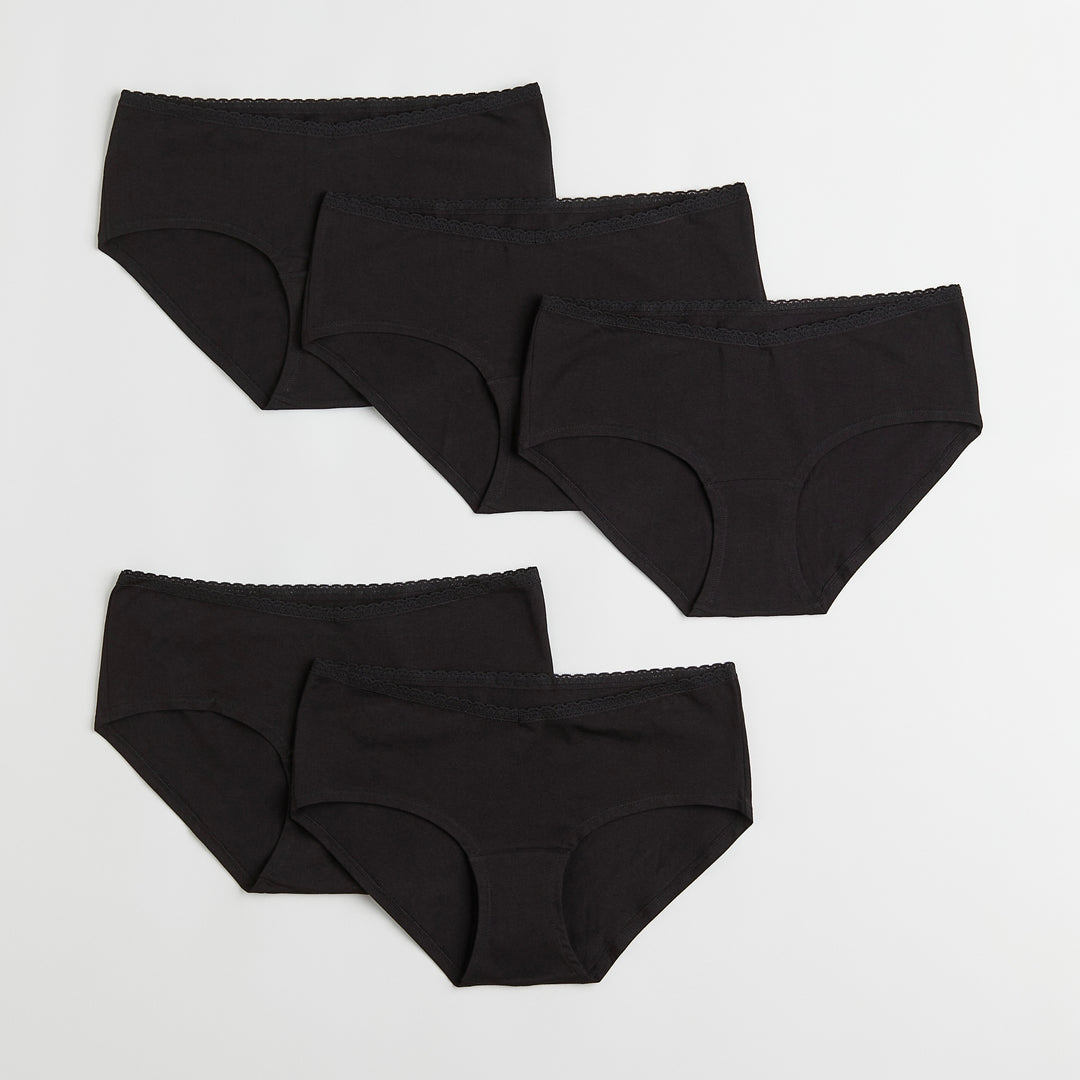 5 pack Maternity Hipster Panties