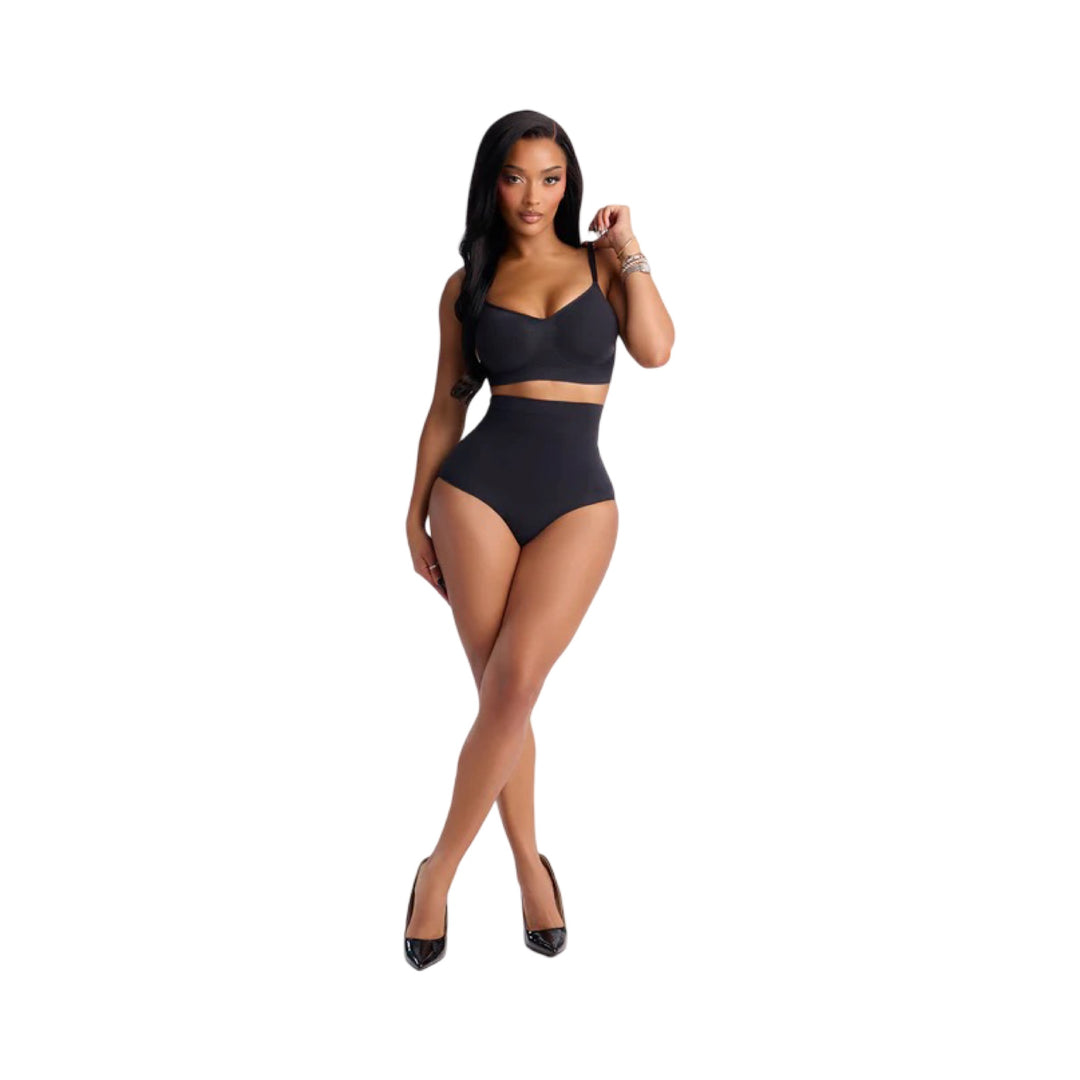 Seamless Strong Compression High Waisted Brief