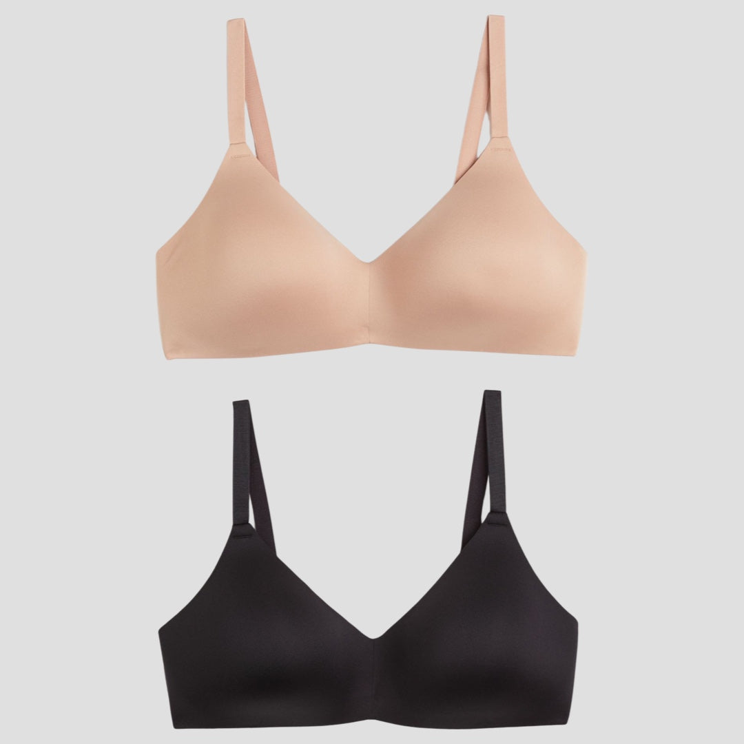 2 pack Soft cup Bras