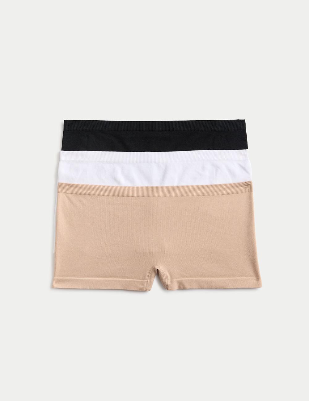 3-pack Ribbed Low Rise Boxer Shorts