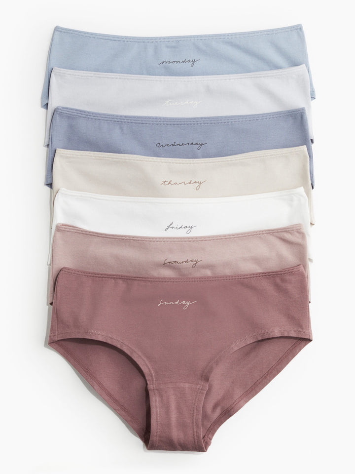 7 pack Hipster briefs