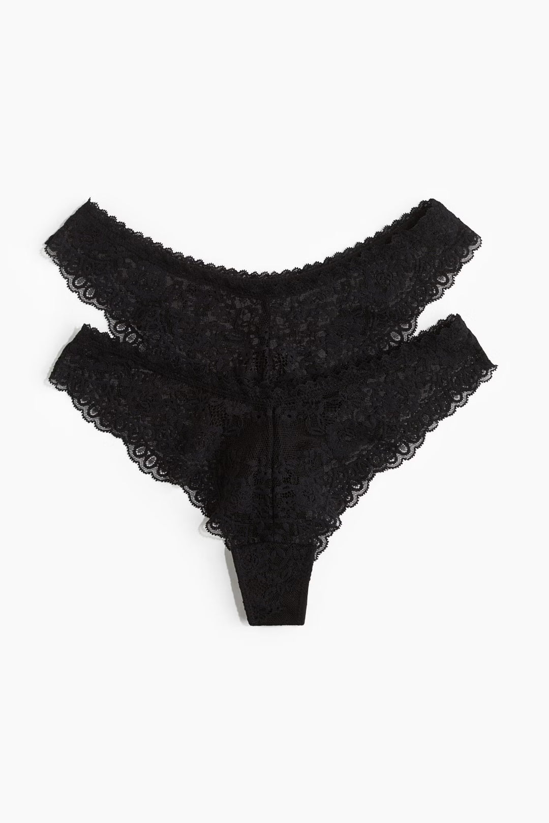 2 pack Lace Brazilian Briefs