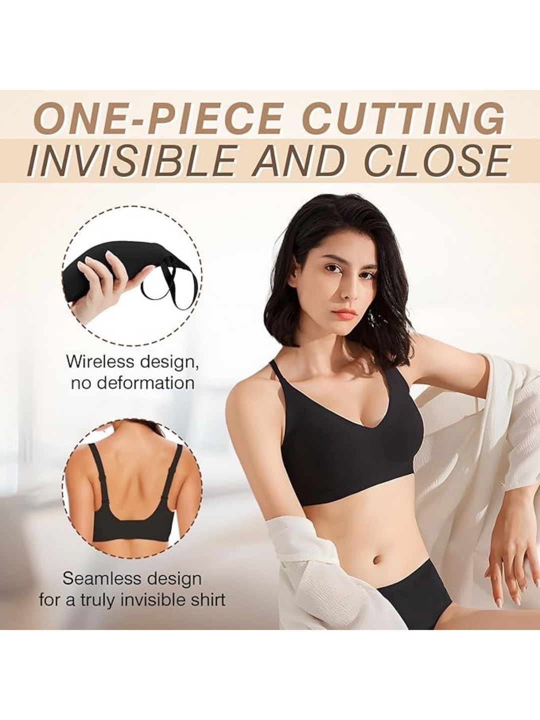 Wireless Full Seamless Bra