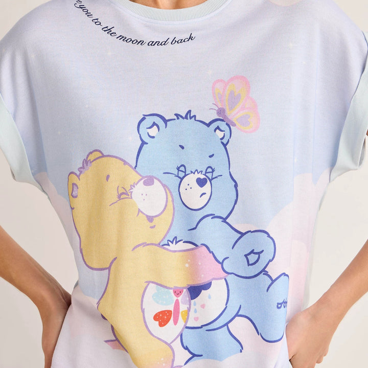 Sleeve T-shirt & Trousers Pyjama Set