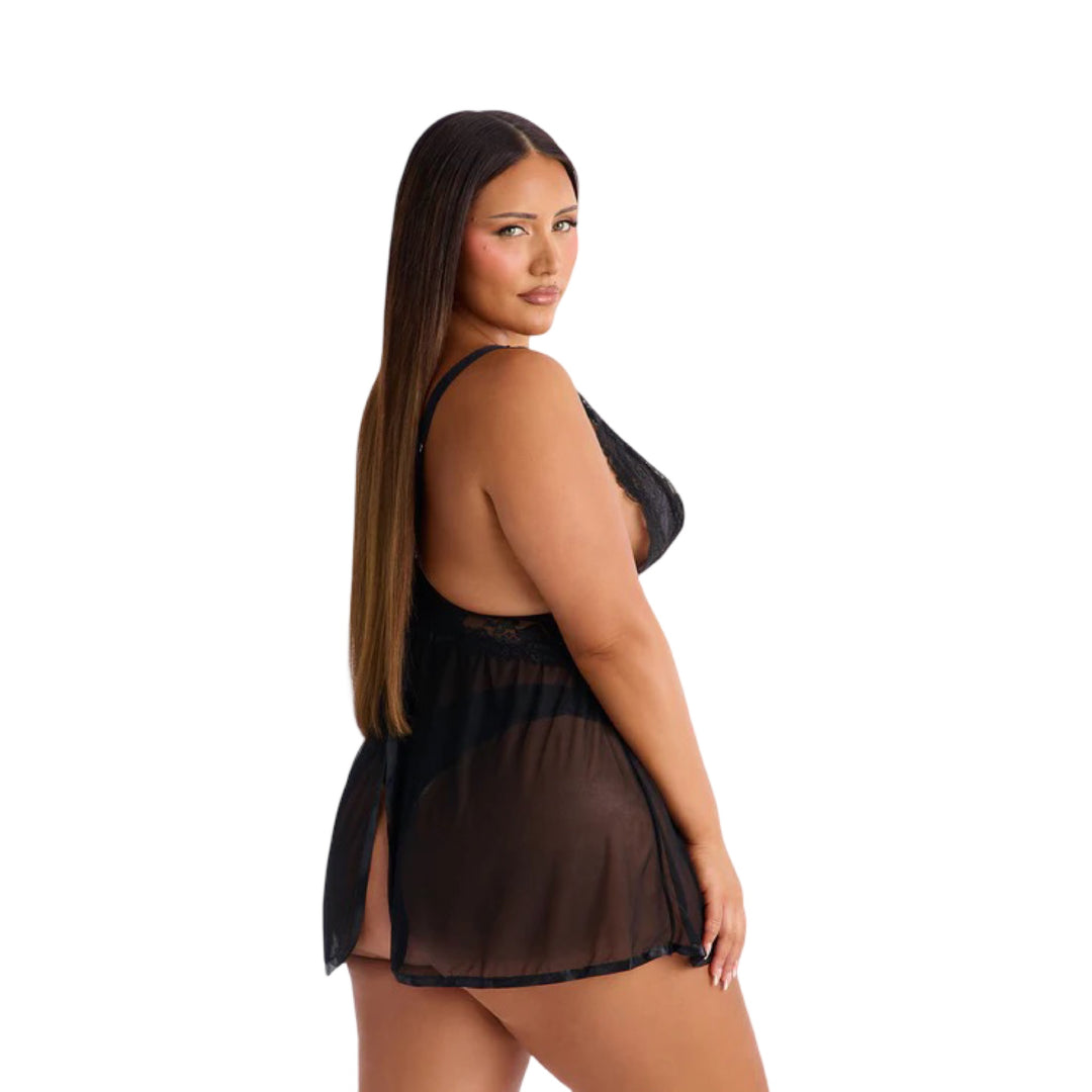 Sexy Lace Baby Doll Set