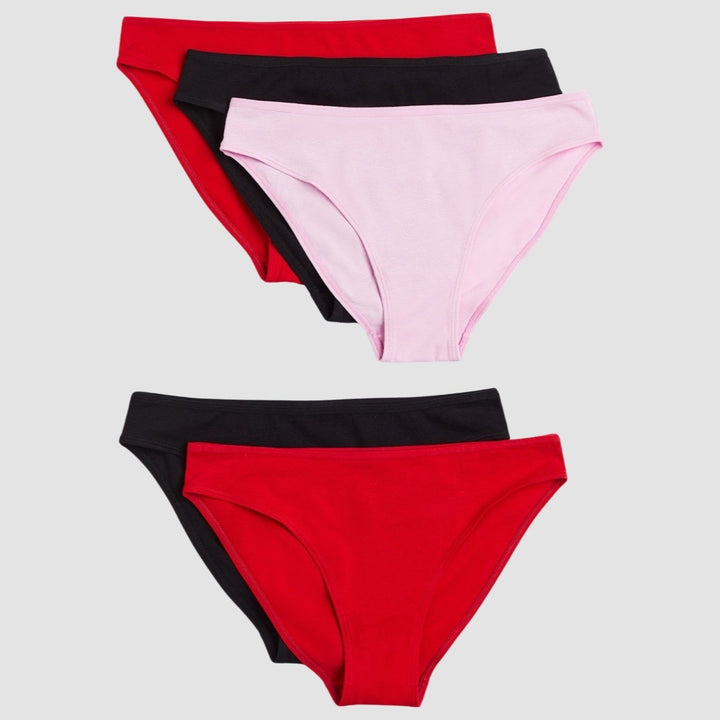 5 pack Bikini briefs