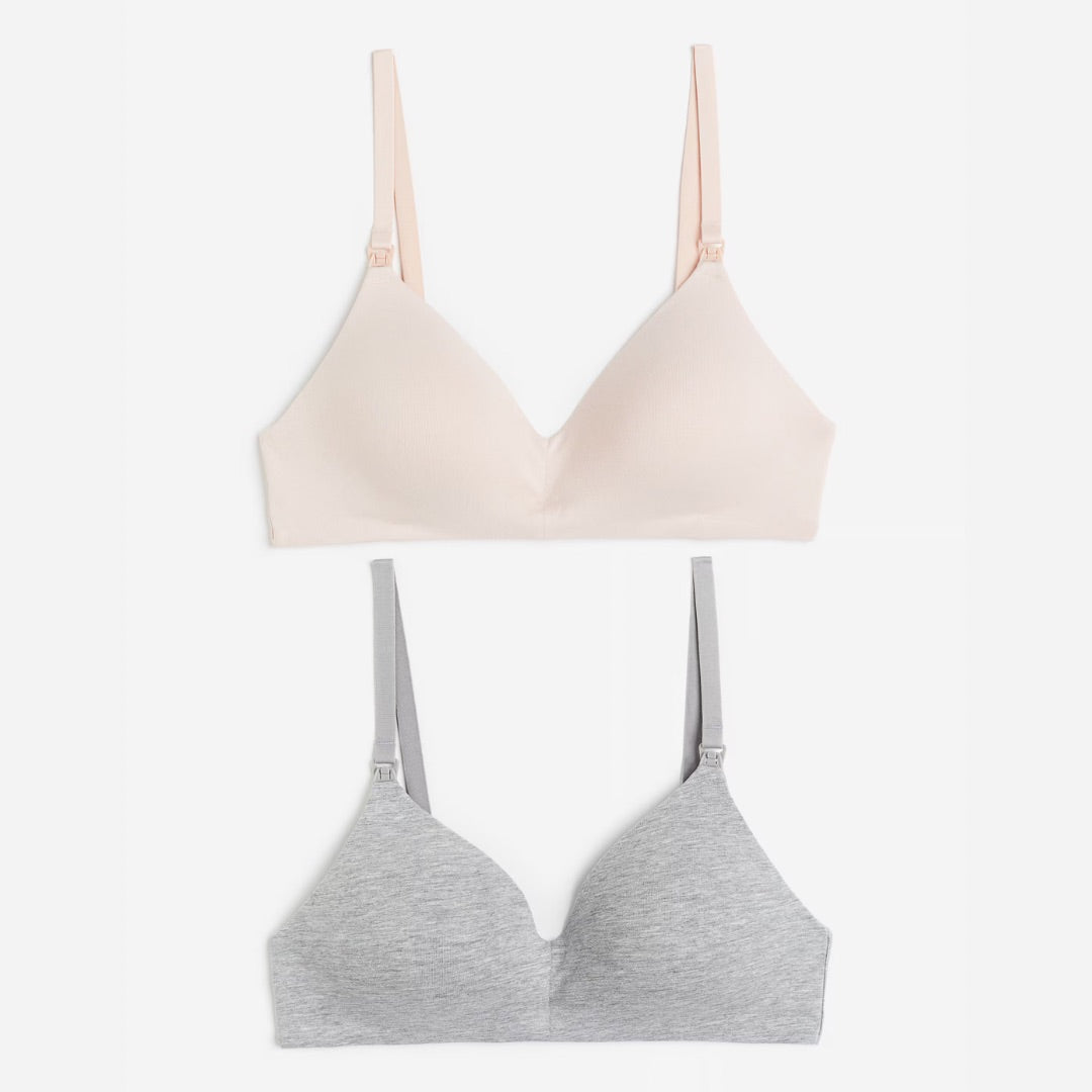 2 pack Padded Maternity Bras