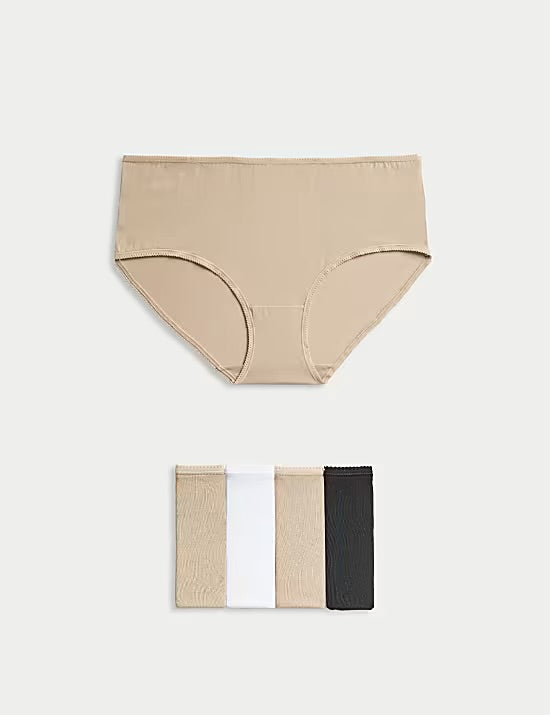 5-pack Cotton High Rise Shorts