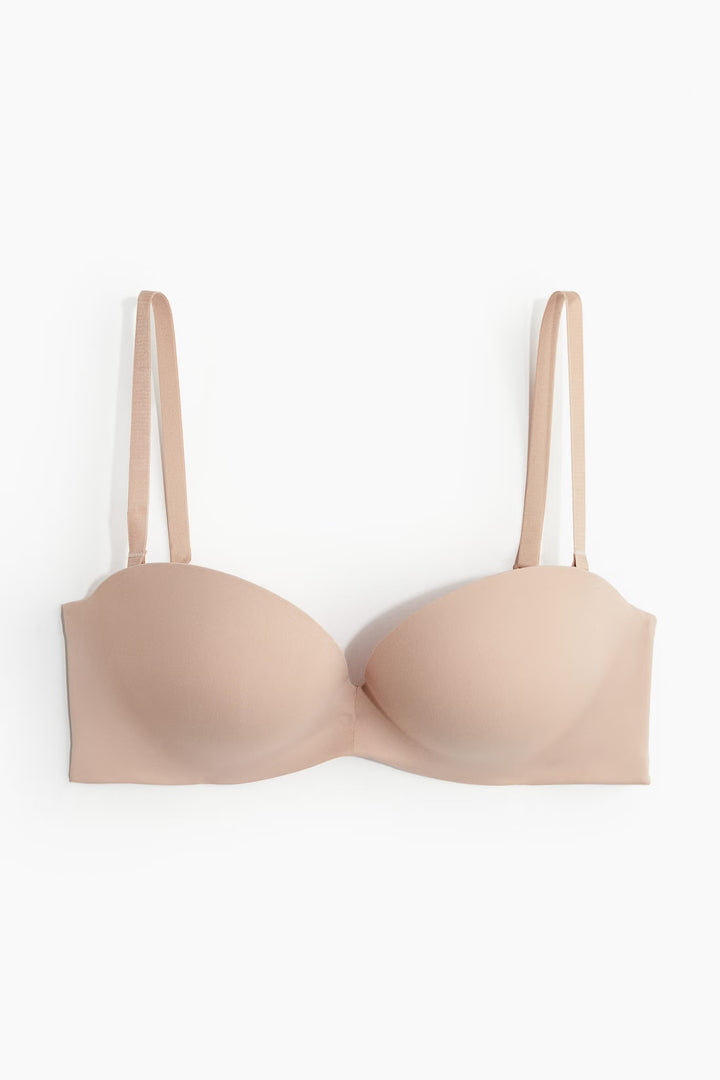 Microfibre Super Push-Up Balconette Bra