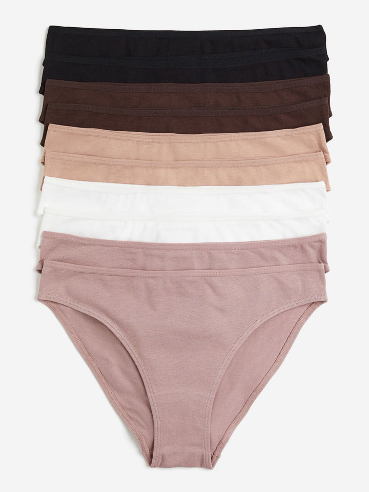 5 pack Cotton Bikini Panties