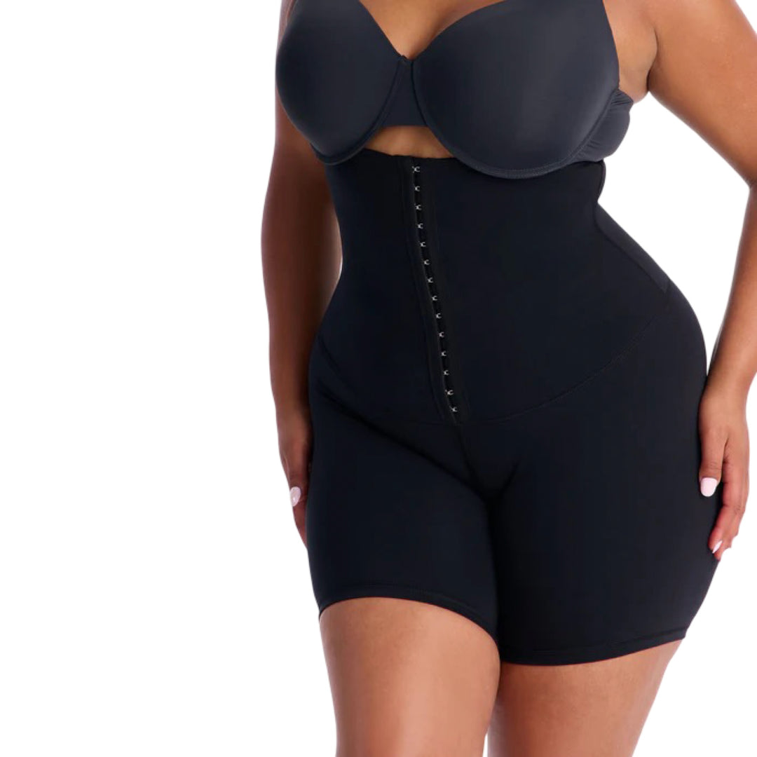 Sculpting High Waist Shapewear Mini Shorts