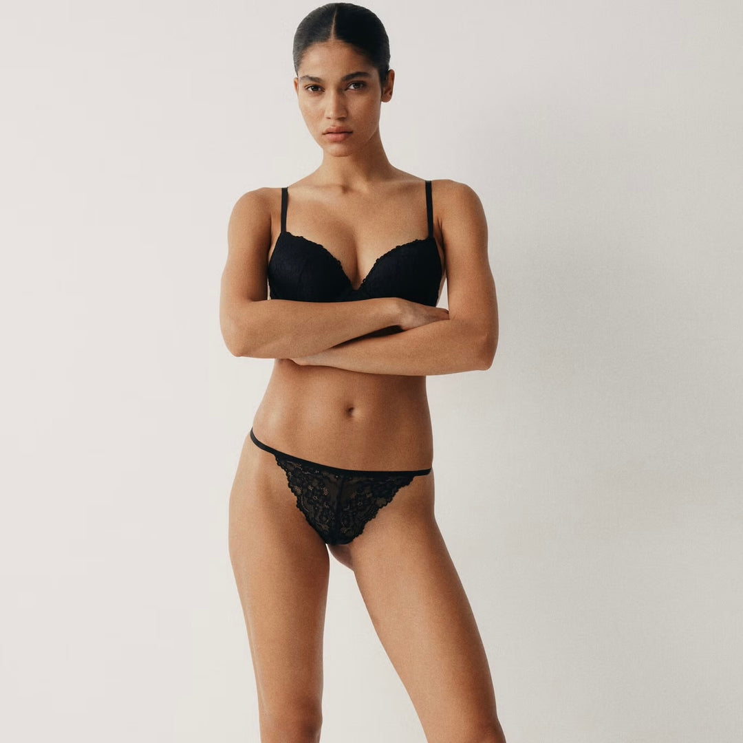 3-pack Lace Tanga Thong Briefs