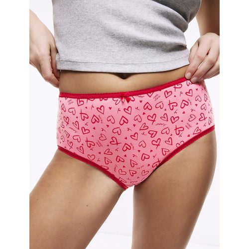 5-pack Cotton High Rise Shorts