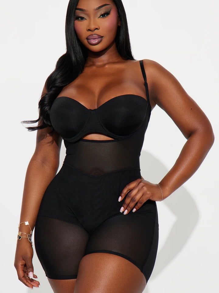 Mid thigh Butt Lifter Bodysuit A