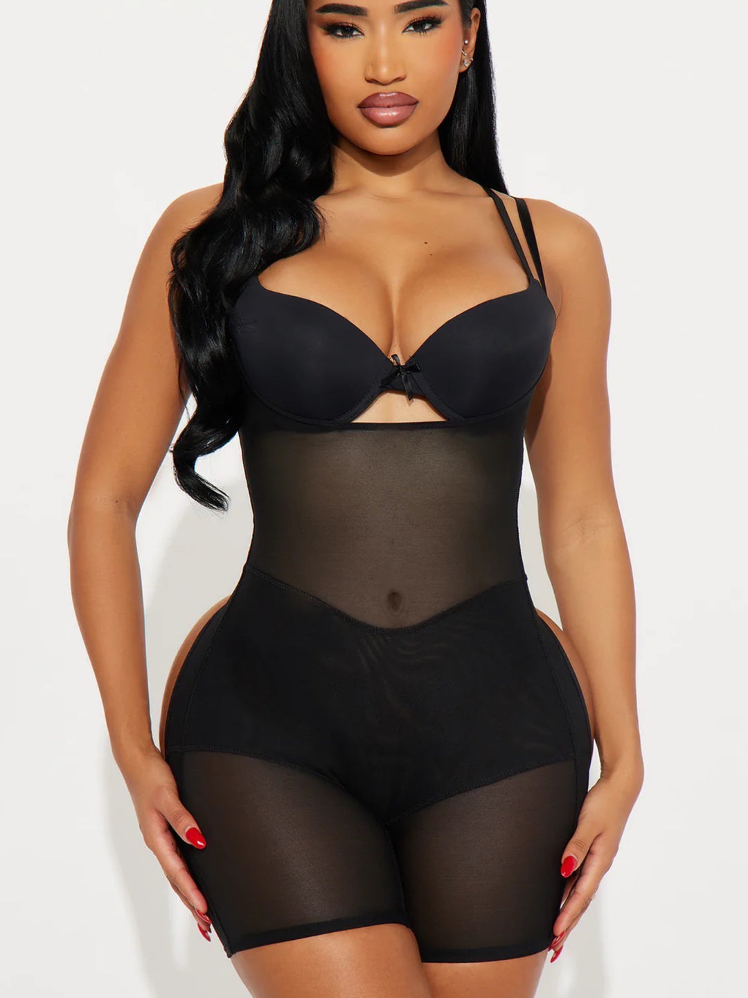 Mid thigh Butt Lifter Bodysuit K