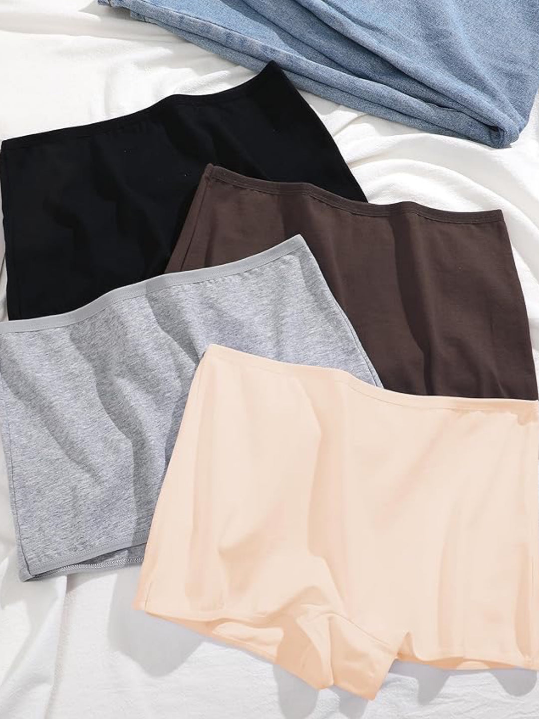 No VPL Cotton Boy Shorts