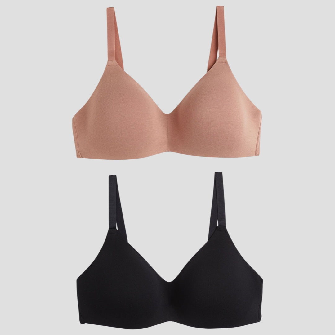 2 pack Soft cup Bras