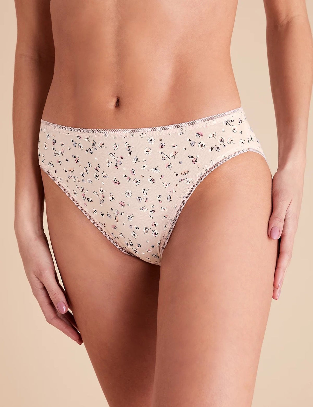 5 pack Cotton Lycra Bikini Knickers