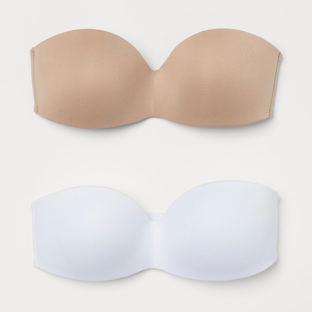 2 pack Soft cup Bandeau Bras