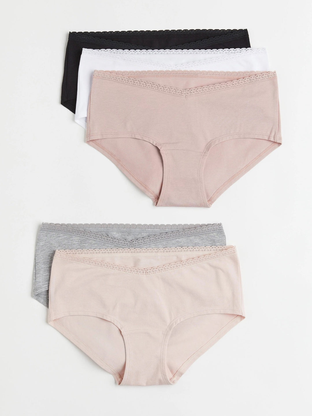 5 pack Maternity Hipster Panties